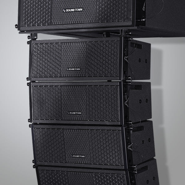 SOUND TOWN ZETHUS SERIES PROFESSIONAL AUDIO PA LINE ARRAY SPEAKER SYSTEM
