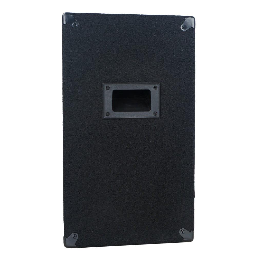 The Sound Town CALLISTO-10-PAIR affordable 10" full-range passive DJ/PA speaker that comes with 150W RMS and 300W peak power handling - Side Panel with recessed handles