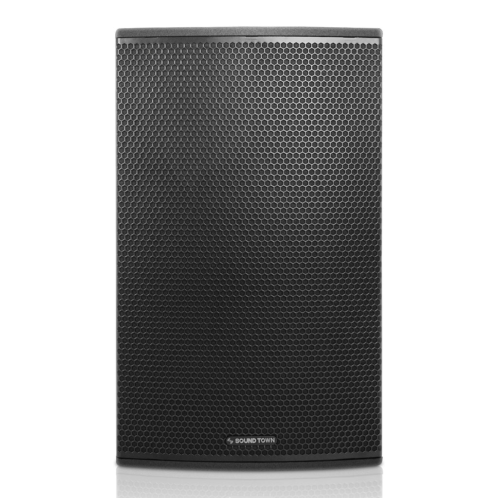Sound Town CARME-115BG3 | CARME Series 15" 900W 2-Way Professional PA DJ Speaker, Black with Titanium Driver for Installation, Live Sound, Karaoke, Bar, Church-Front