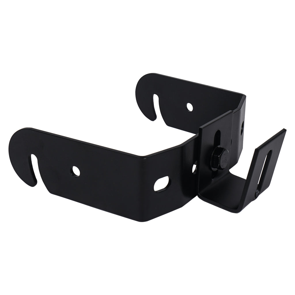 Sound Town CARPO-M12V5 | CARPO Series Pair of Passive Wall-Mount Column Mini Line Array Speakers with 4 x 5” Woofers, Black for Live Event, Church, Conference, Lounge, Installation - Mounting Bracket