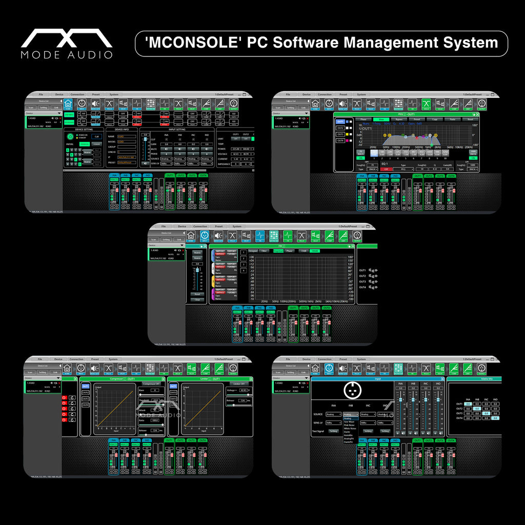 M20.4D MCONSOL PC Software Management System