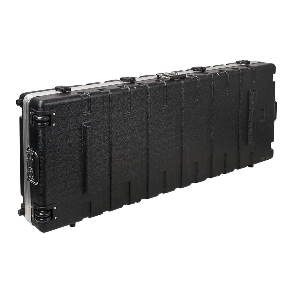 Sound Town STKBC-76-R REFURBISHED: Lightweight 76-Note Keyboard Case, ATA Flight Case with TSA Approved Locking Latches, Customizable Interior, Recessed Wheels with Recessed Wheels
