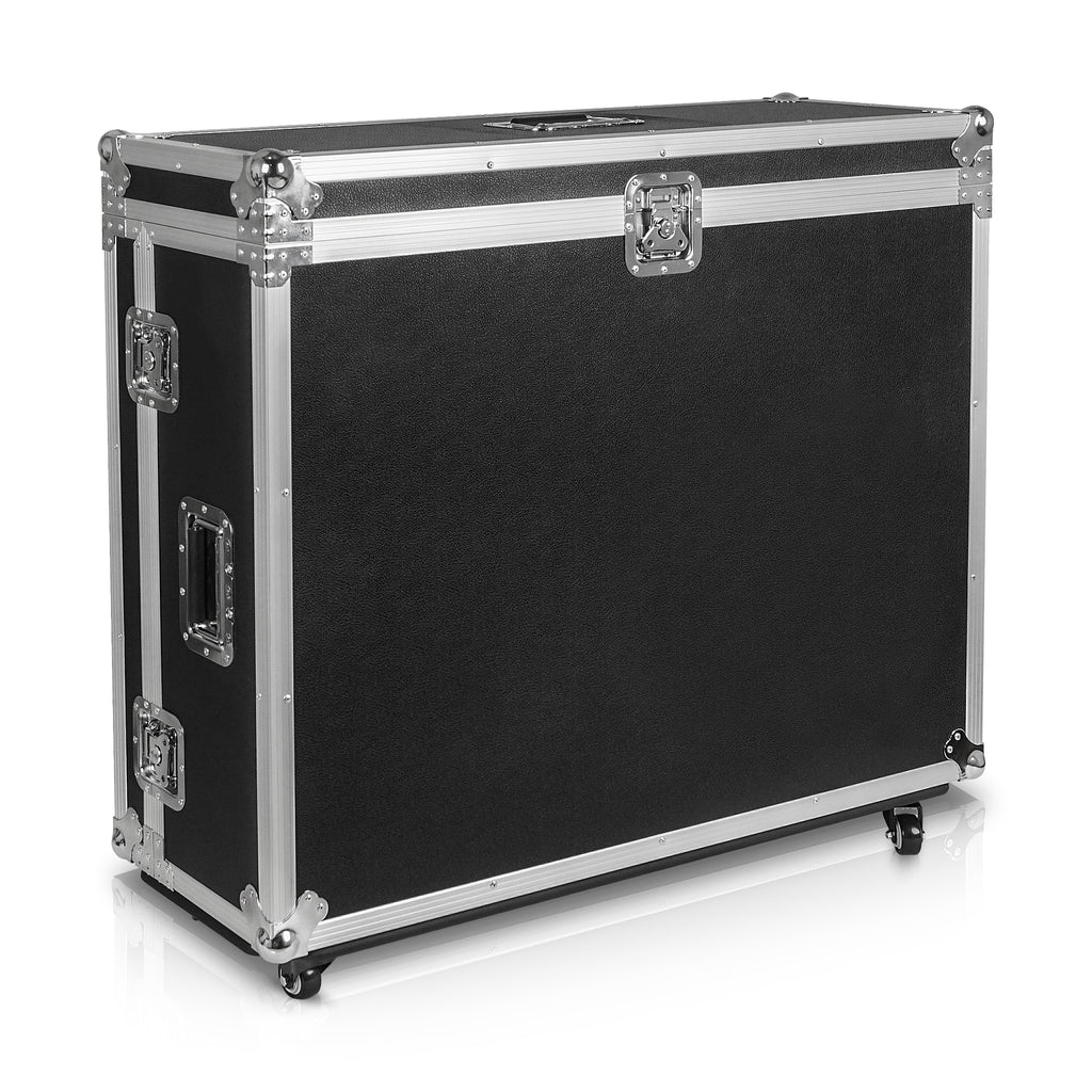 Sound Town STRC-M32DH-R | REFURBISHED: ATA Plywood Mixer Case with Interior Foam Protection, Dog House and Caster wheels for Midas M32 Mixer Console with Recessed Latches, Rubber Gripped Handles