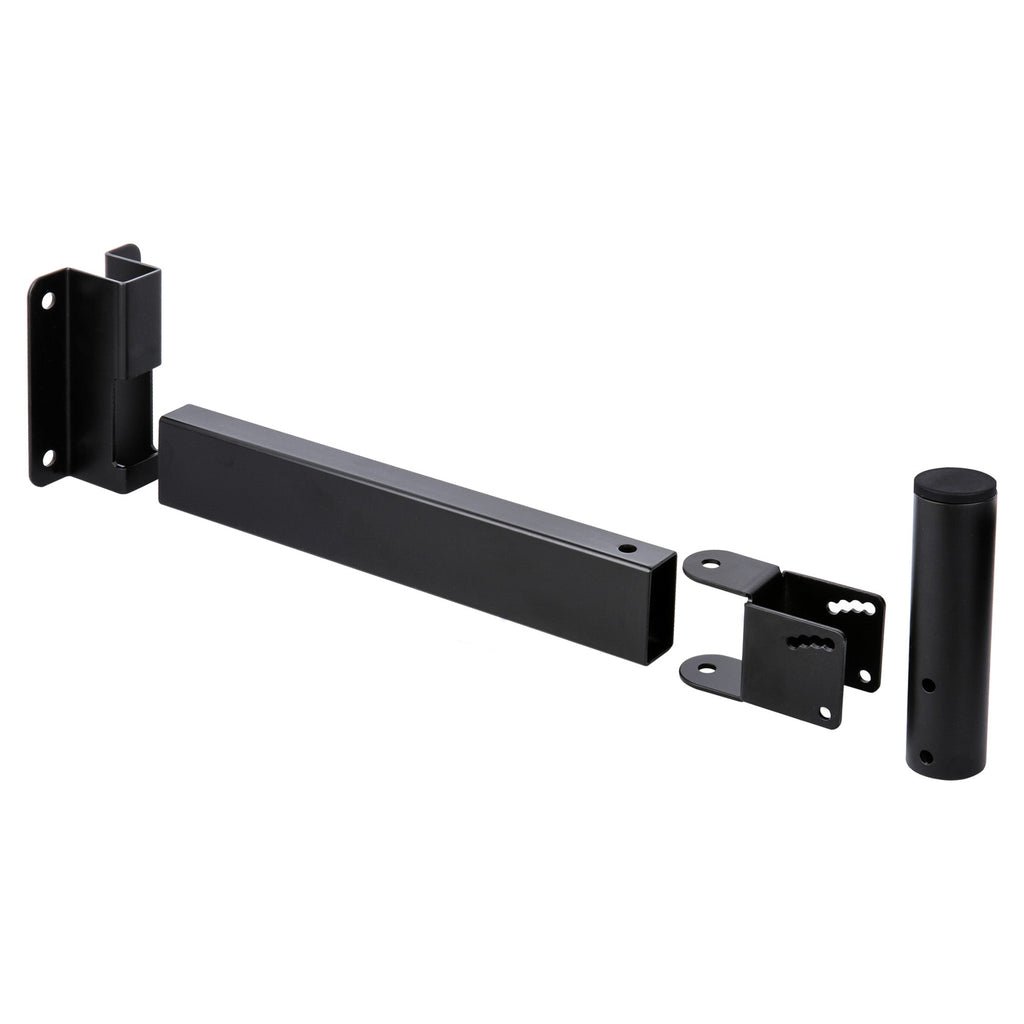 Sound Town STWSD-50T-PAIR-R | REFURBISHED: 2-Pack Adjustable Wall Mount Speaker Brackets with 180-degree Swivel, 30-degree Angle Adjustment - individual parts look, how to install