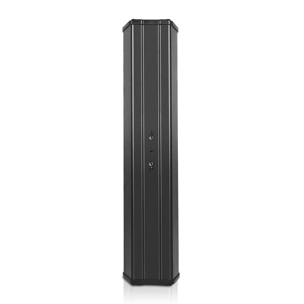 Sound Town TARVOS-CL45B | Passive 70V/100V 4x5" Weather-Resistant Column Array Speaker, w/ IP55-rated Aluminum Enclosure, for Home & Commercial, Black-Back