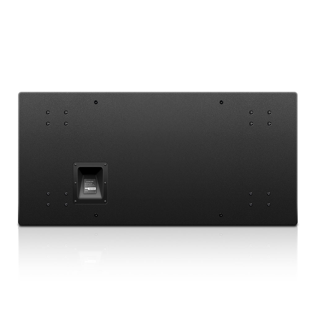 SOUND TOWN ZETHUS-218S208X4 ZETHUS Series Dual 18" 3200W High Power Line Array Passive Subwoofer, Black, for Stages, Bars, Clubs - back panel