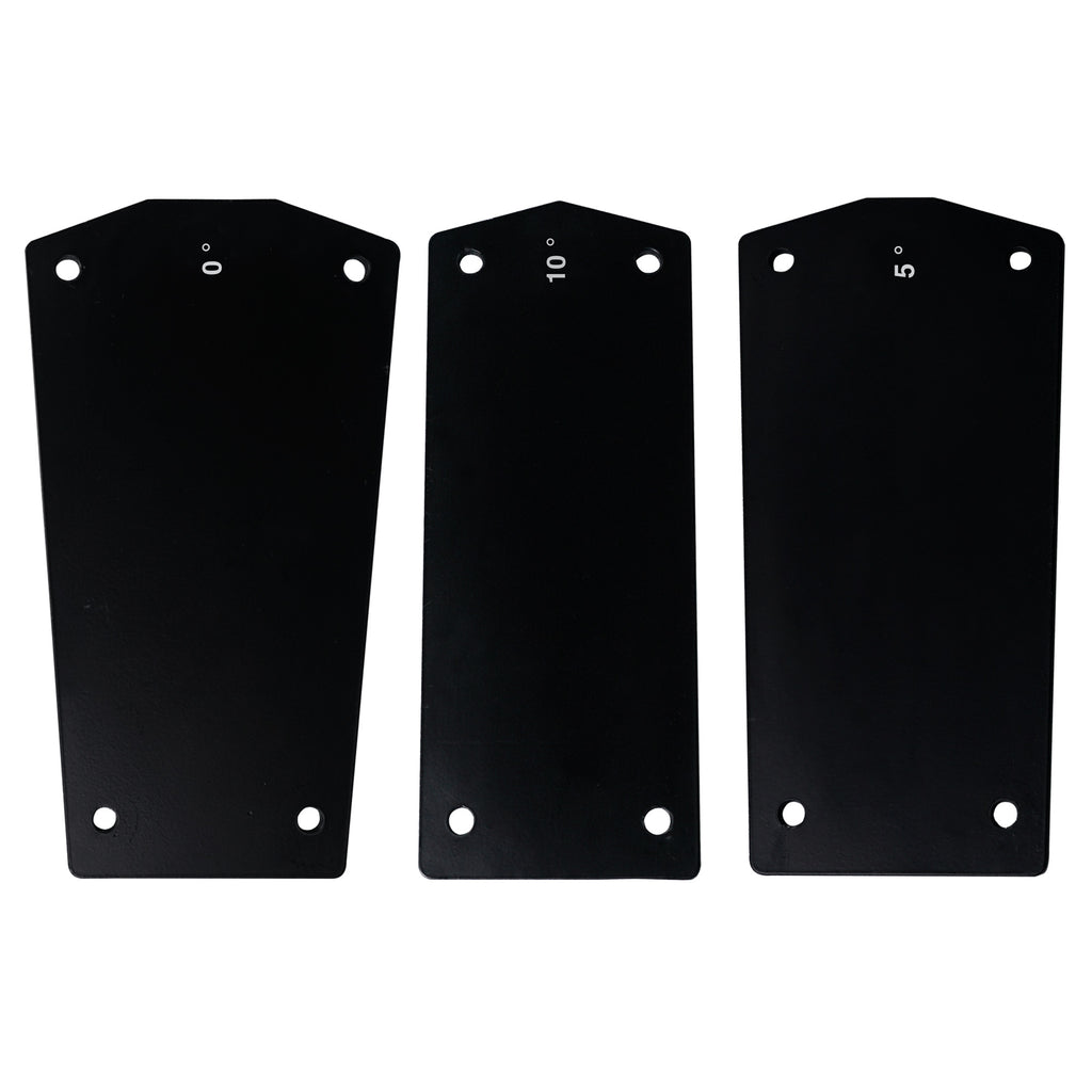 Sound Town ZETHUS-IP208X4 ZETHUS Series Dual 8” 900W Water-Resistant Passive Line Array Loudspeaker with 3” Titanium Compression Driver, Full Range/Bi-amp Switchable, Black - Steel Plate Connector