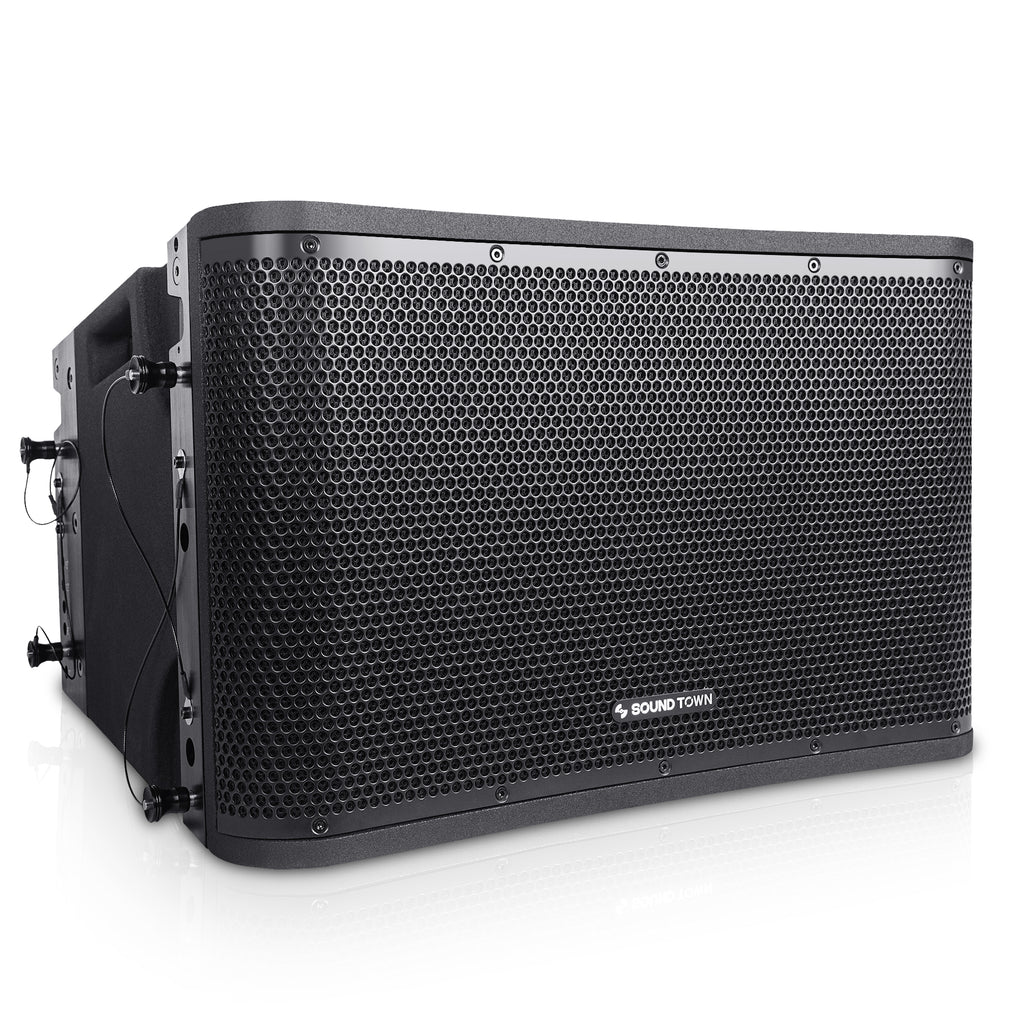 Sound Town ZETHUS-VX118S112BX3 12 Inch Two Way Line Array Loudspeaker - Right Panel