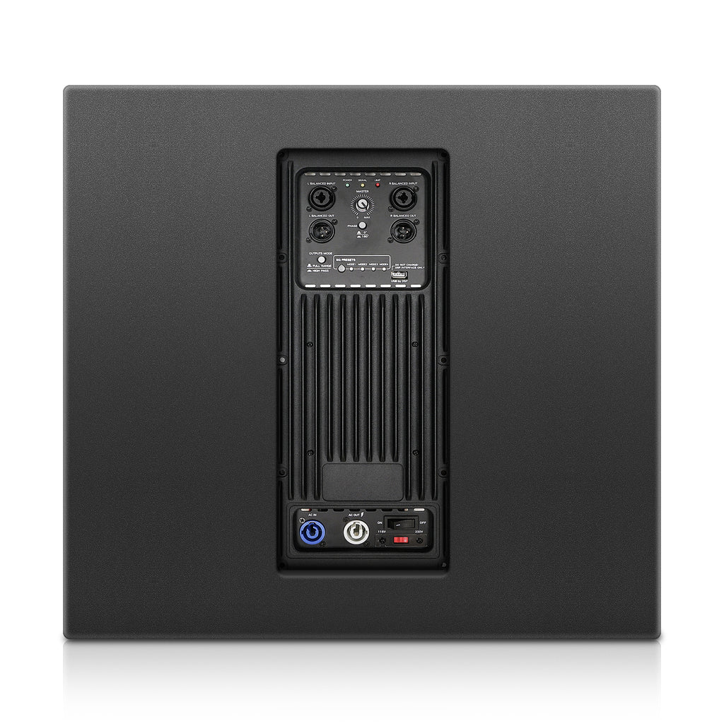 Sound Town ZETHUS-VX118SPW112BPWX3 18 inch 1600W Line Array Subwoofer, Black -Back Panel
