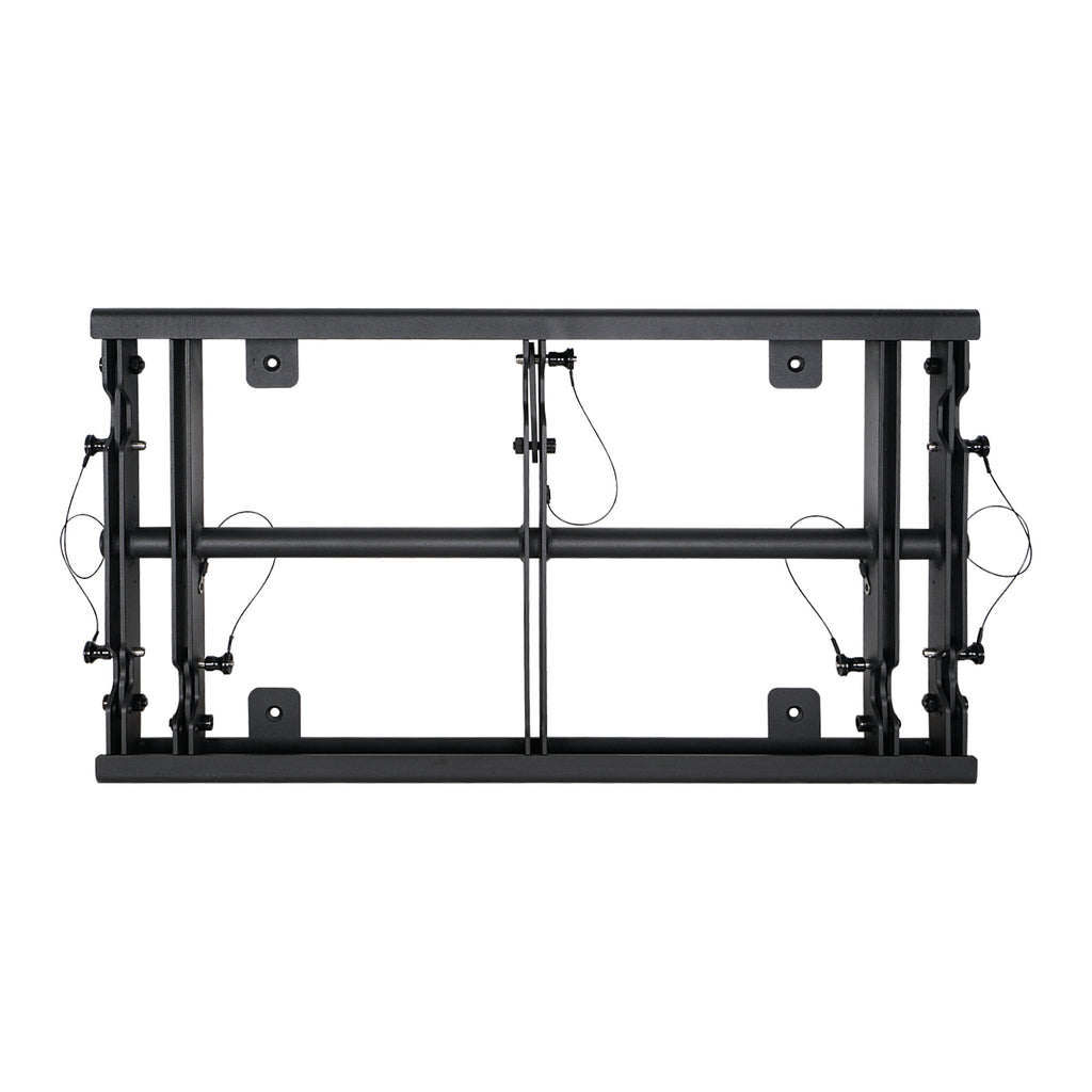 Sound Town ZS-218SP210BP4C | Speaker Stack Adapter for ZETHUS-218S Subwoofer and ZETHUS Line Array PA Speakers - ground stacked