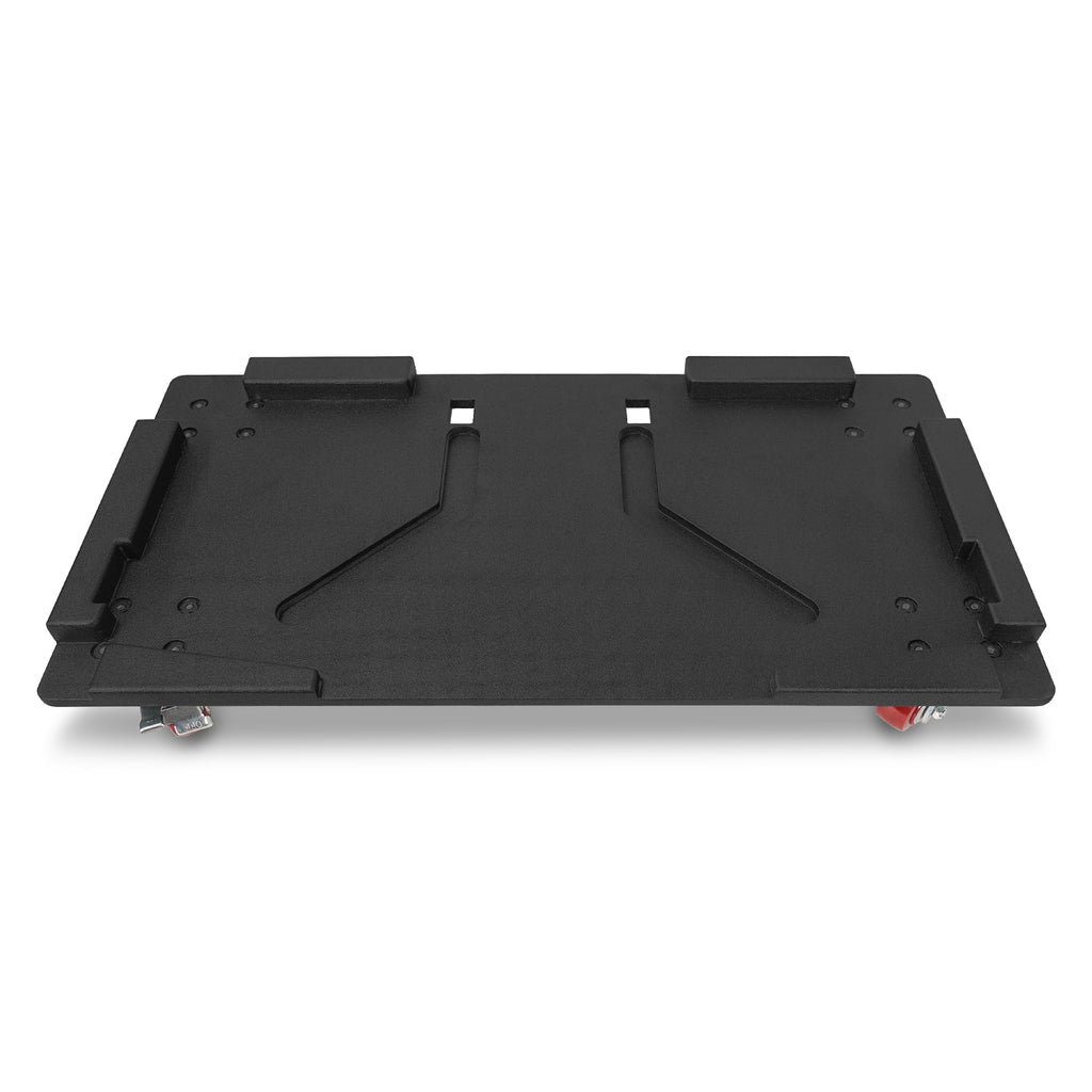 Sound Town ZSCB-FL12.2 | MODE Audio Durable Plywood Caster Board for Reliable Transport of FILA-12.2 Line Array Speaker, with 4-inch Wheels and Brakes