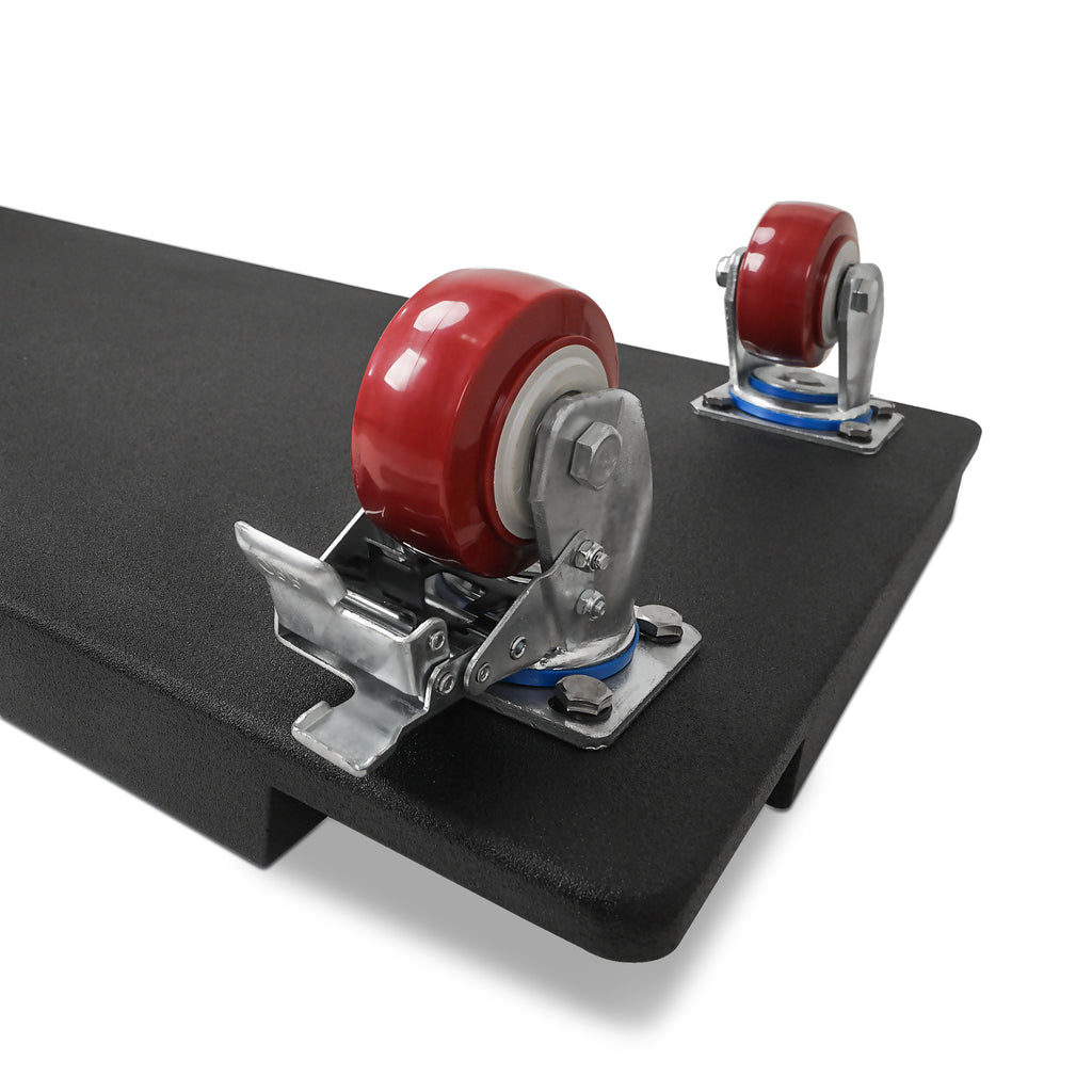 Sound Town ZSCB-FL12.2 | MODE Audio Durable Plywood Caster Board for Reliable Transport of FILA-12.2 Line Array Speaker, with 4-inch Wheels and Brakes