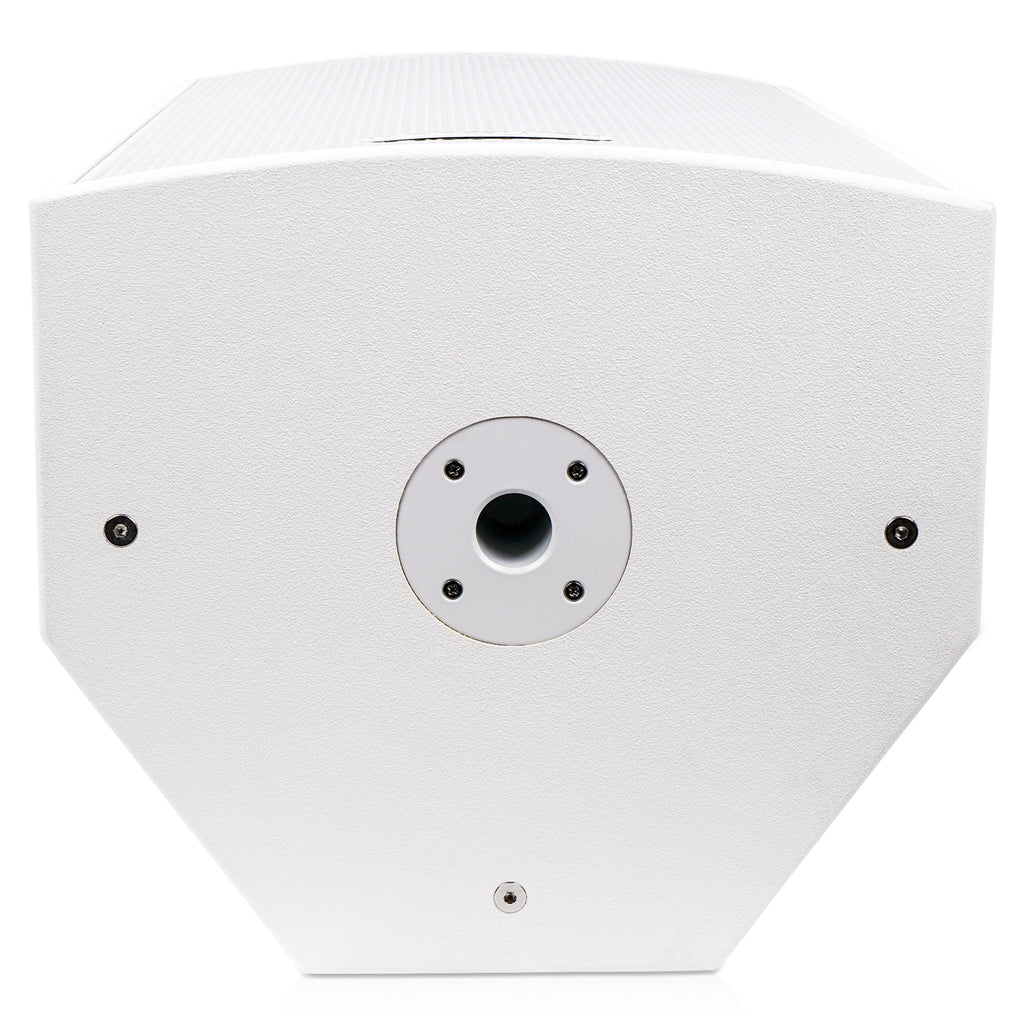 Sound Town CARME-115WV2 | CARME Series 15" 800W 2-Way PA/DJ Monitor Speaker, White w/ Compression Driver for Installation, Live Sound, Karaoke, Bar, Church - 35mm Mounting Socket on the Bottom