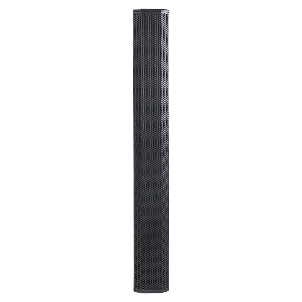 Sound Town CARPO-V10B-R Passive Wall-Mount Column Mini Line Array Speaker with 8 x 5” Woofers, Black for Live Event, Church, Conference, Lounge, Refurbished for Surface Mount Installations