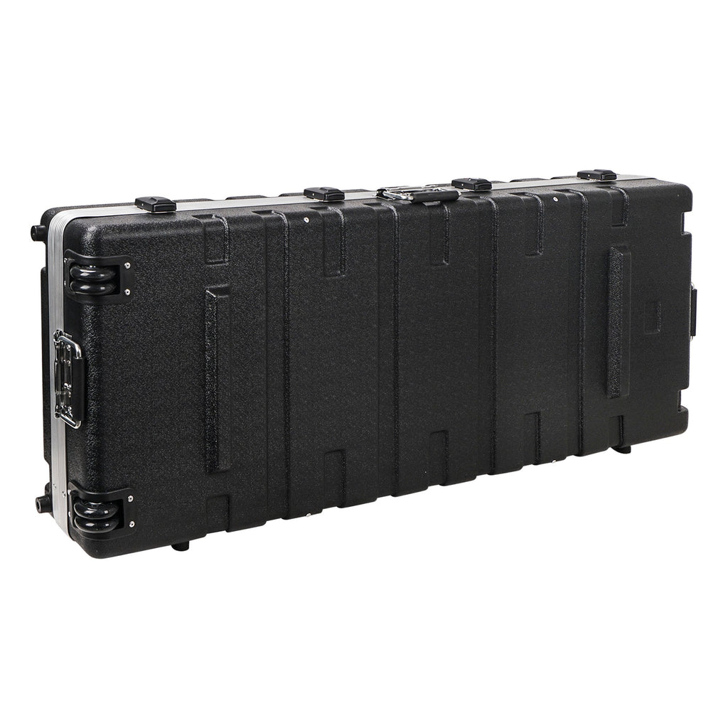 Sound Town STKBC-61-R Lightweight 61-Note Digital Piano Keyboard Case, ATA Flight Case with Recessed Wheels, Refurbished