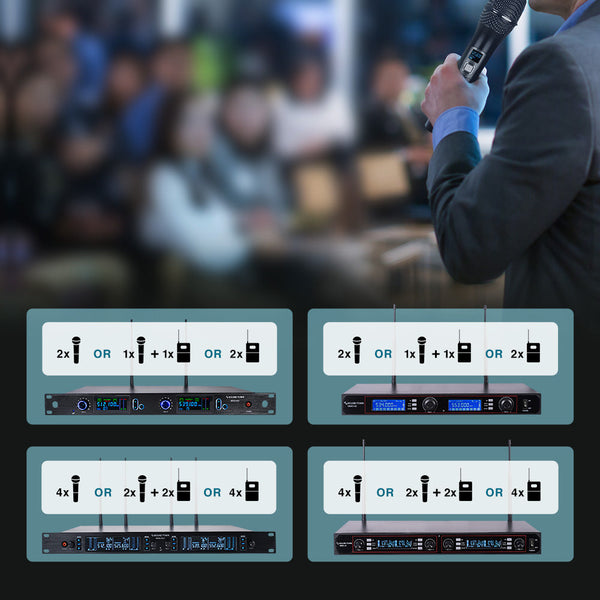 SOUND TOWN NESO SERIES | The Professional Rack-Mountable Wireless Microphone System