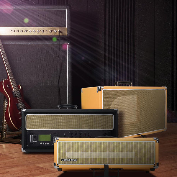 SOUND TOWN STVRC SERIES: VINTAGE RACK CASES | 50's Retro Style Designer Racks for Studio Equipment