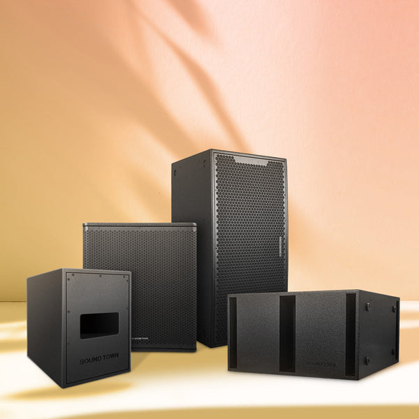 Sound Town Passive and Powered PA Subwoofers Collection