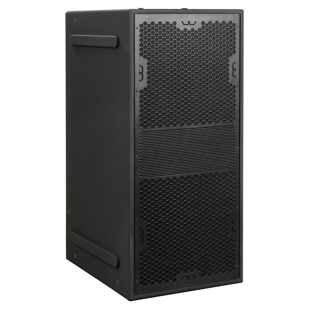 MODE Audio AURA6-SPACER | MODE Audio Vertical Height Spacer for AURA-6.2/6.4 Series Column Array Loudspeakers, Black - Right View, Vertical