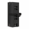 MODE Audio AURA-6.2 | AURA Series 2-Way 600W Passive Column Array Loudspeaker w/ LAVOCE 2 x 6.5" Woofers, Wall-Mount Bracket, Plywood, Black - Rear Wall-Mount Bracket