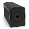 MODE Audio AURA-6.2A | AURA Series 2-Way 600W Powered Column Array Loudspeaker w/ LAVOCE 2 x 6.5" Woofers, Class-D, DSP, TWS, Wall-Mount Bracket, Plywood, Black - Bottom Pole Mount Socket