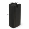 MODE Audio AURA-6.2A | AURA Series 2-Way 600W Powered Column Array Loudspeaker w/ LAVOCE 2 x 6.5" Woofers, Class-D, DSP, TWS, Wall-Mount Bracket, Plywood, Black - Size and Dimensions