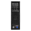 MODE Audio AURA-6.2A | AURA Series 2-Way 600W Powered Column Array Loudspeaker w/ LAVOCE 2 x 6.5" Woofers, Class-D, DSP, TWS, Wall-Mount Bracket, Plywood, Black - Plate Amp