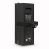 MODE Audio AURA-6.2A | AURA Series 2-Way 600W Powered Column Array Loudspeaker w/ LAVOCE 2 x 6.5" Woofers, Class-D, DSP, TWS, Wall-Mount Bracket, Plywood, Black - Rear Wall Mount Bracket