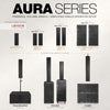 The MODE Audio AURA Series combines large-scale output, premium Italian LAVOCE components, and flexible rigging for easier PA setup. Dual 15" powered subwoofers pair with AURA dual 6.5" or four 6.5" column arrays for stacked, pole-mounted, expanded, or flown configurations. The AURA-215SA supports active columns, while the AURA-215SA1.1 can directly power one passive AURA column with its dedicated 500W RMS SpeakON output.