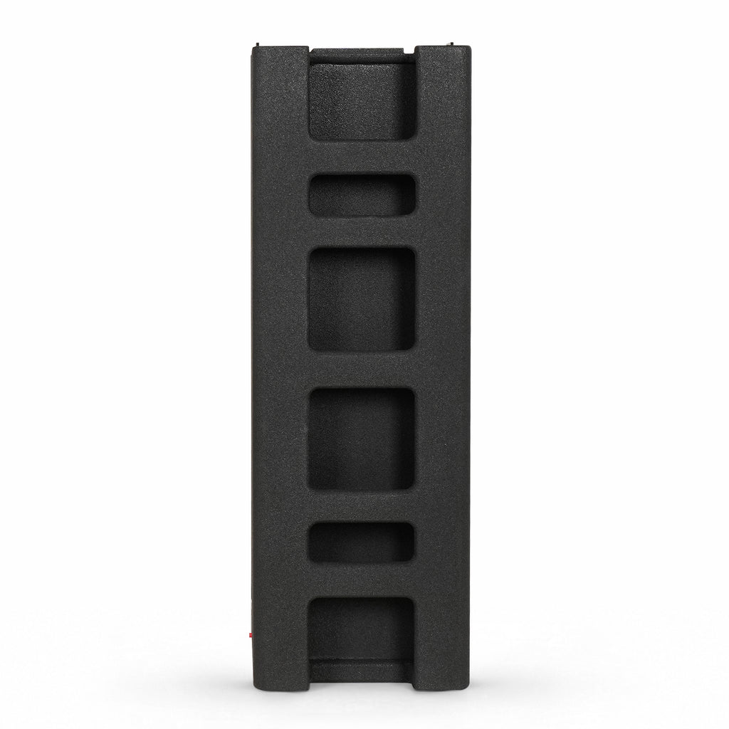 MODE Audio AURA6-SPACER | MODE Audio Vertical Height Spacer for AURA-6.2/6.4 Series Column Array Loudspeakers, Black - Back Panel