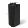 MODE Audio AURA6-SPACER | MODE Audio Vertical Height Spacer for AURA-6.2/6.4 Series Column Array Loudspeakers, Black - Size and Dimensions