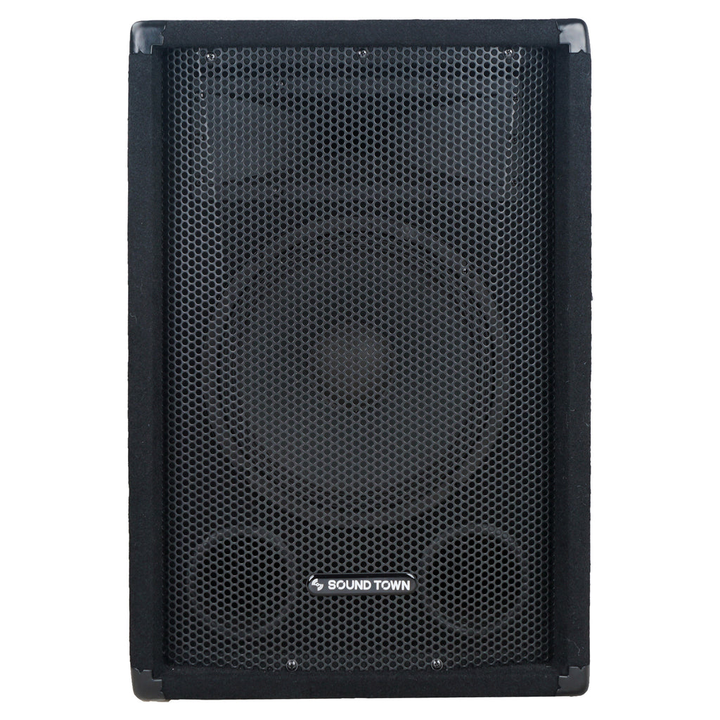 The Sound Town CALLISTO-10 affordable 10” full-range passive DJ/PA speaker that comes with 150W RMS and 300W peak power handling - Front Panel