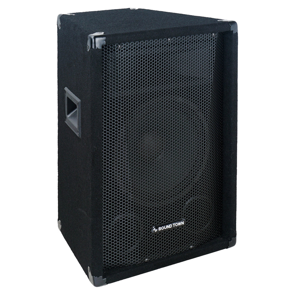 The Sound Town CALLISTO-10 affordable 10” full-range passive DJ/PA speaker that comes with 150W RMS and 300W peak power handling - Right Panel