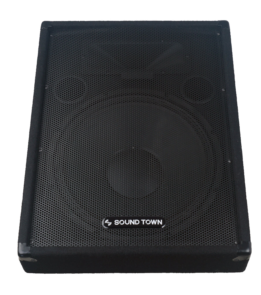 Sound Town CALLISTO-15M CALLISTO Series 500W 15" Professional-grad Passive 2-way Stage Monitor Speaker with impressive quality and great portability - Front Panels