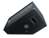 Sound Town CALLISTO-15M-PAIR CALLISTO Series 500W 15" Professional-grad Passive 2-way Stage Monitor Speaker with impressive quality and great portability - Jack Plate