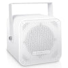 Sound Town CARME-105W Compact 2-way 5” Coaxial Wall Mount Commercial Loudspeaker, White, with 5” Woofer, Speed Mounting Bracket for Bar, Church - Right Panel