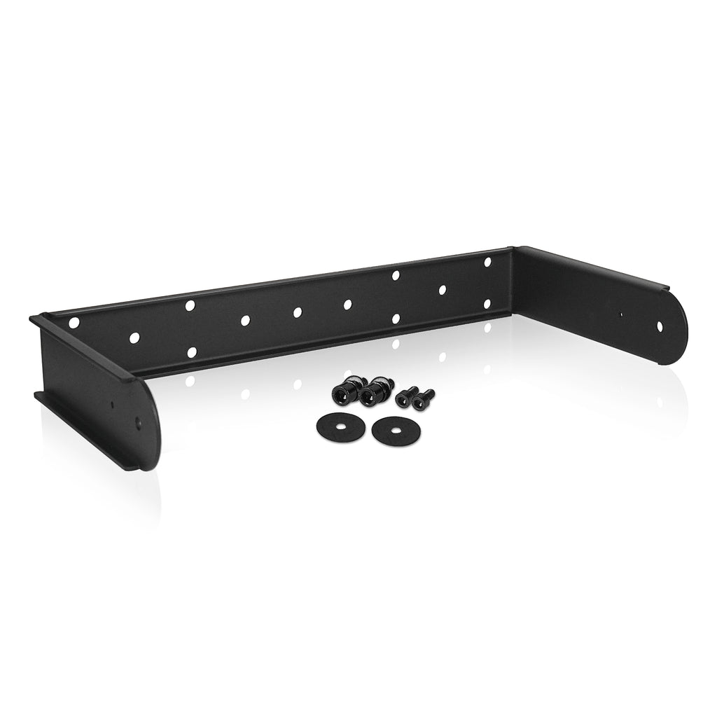 Sound Town CARME-112BUB-H | CARME Series Horizontal Wall Mount Bracket for CARME-112BG3, Black-Left Panel
