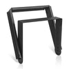 Sound Town CARME-112BUB-V | CARME Series Vertical Wall Mount Bracket for CARME-112BG3, Black-Front
