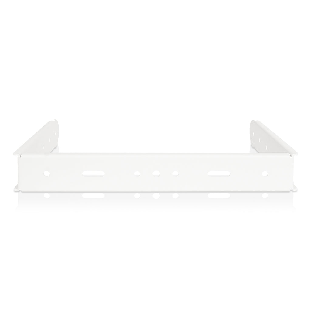 Sound Town CARME-12WMMUB | CARME Series Surface/Wall Mount Bracket for CARME-12WMM, White-Front
