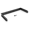CARME-153BUB-H | CARME Series Horizontal Wall Mount Bracket for CARME-153B , Black - Left Panel