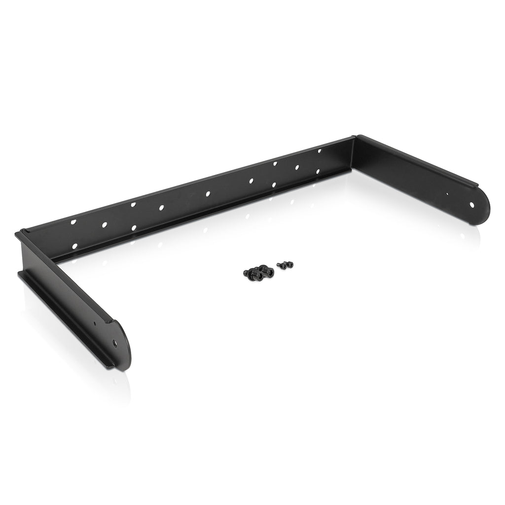CARME-153BUB-H | CARME Series Horizontal Wall Mount Bracket for CARME-153B , Black - Left Panel
