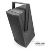 CARME-153BUB-V | CARME Series Vertical Wall Mount Bracket for CARME-153B, Black - Bracket Installation