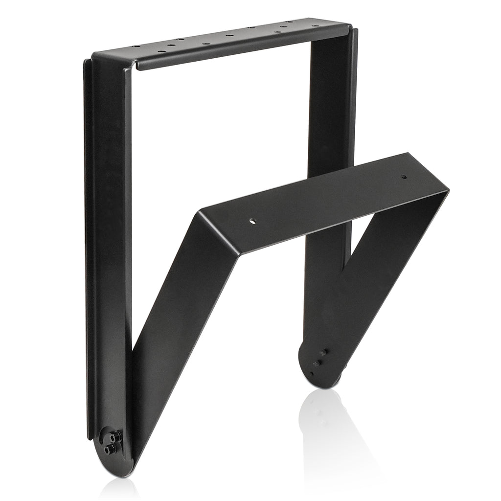 CARME-153BUB-V | CARME Series Vertical Wall Mount Bracket for CARME-153B, Black - Front Panel