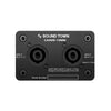 Sound Town CARME-15MM-R | REFURBISHED: CARME SERIES 15" Multipurpose Loudspeaker, w/ Compression Driver for Installation, Live Sound, Karaoke, Bar, Church, Black-Input-Output-Connectors