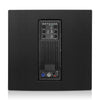 Sound Town CARME-15SPW | CARME Series 1400W 15” Powered Subwoofer with DSP, LPF, Birch Plywood, Black - Back Panel