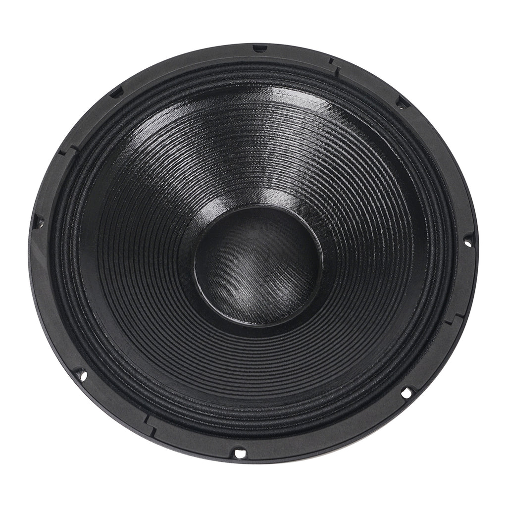 Sound Town CARME-15SPW CARME Series 1400W 15" Powered Subwoofer with DSP, Plywood, Black - Cast Aluminum Frame Woofer Low Frequency Driver 8 Ohms, TIL Coil Former
