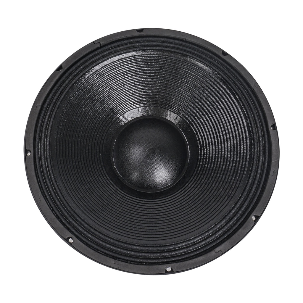 Sound Town CARME-18SPW-PAIR | Pair of CARME Series 1600W 18" Powered Subwoofer with DSP, Plywood, Black - Cast Aluminum Frame Woofer (Low Frequency Driver) 