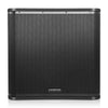 Sound Town CARME-18SPW CARME Series 1600W 18” Powered Subwoofer with DSP, Plywood, Black - Front Panel
