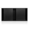 CARME-212SPW2.1 | Dual 12" 2200W Powered PA Folded Horn Subwoofer with 2 Speaker Outputs, DSP, TWS Bluetooth, Birch Plywood, Black -  Front Panel