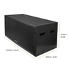 Sound Town CARME-218SBPW | CARME Series Dual 18" 3200W PA/DJ Powered Subwoofer w/ DSP, 2-Channel Class-D, 4" Voice Coil, Plywood, Bass Reinforcement, Black - Size and Dimensions